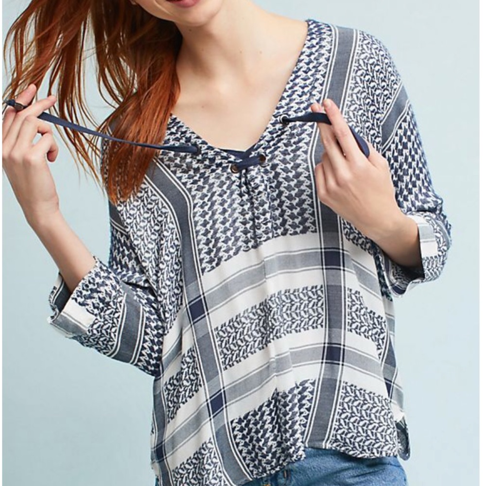 Anthropologie Rails Yarn-Dyed Pullover
